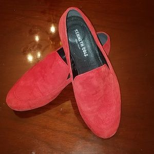 Kenneth cole red loafers
